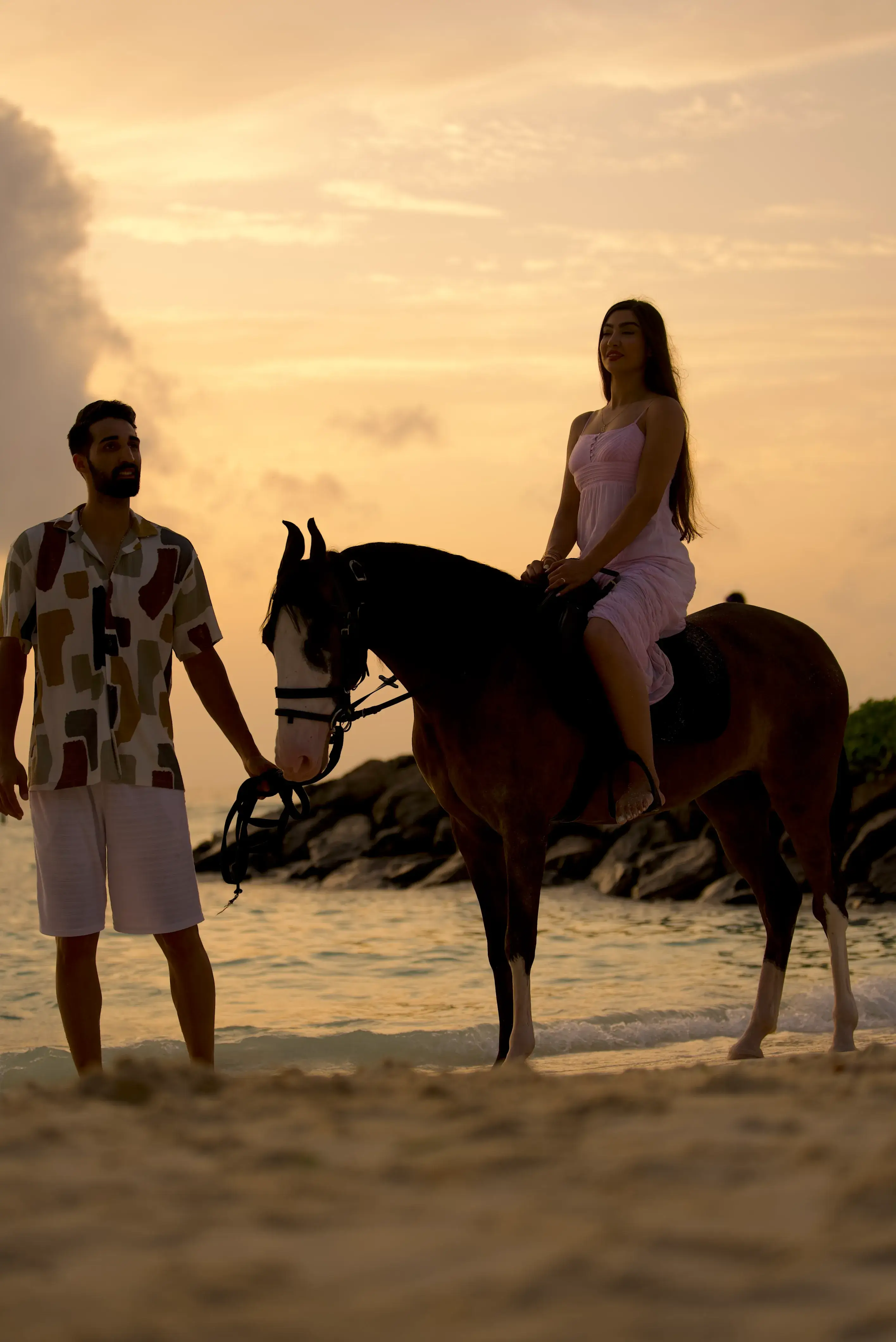 Sunset Beach Photoshoot example 3